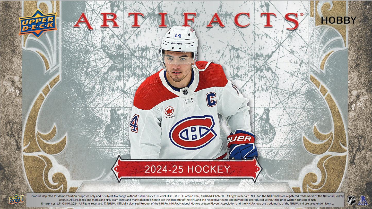 2024-25 Upper Deck Artifacts Hockey Blaster 20 Box Case